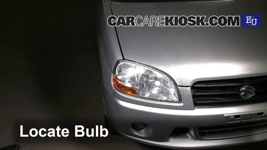 2001 Suzuki Ignis GL 1.3L 4 Cyl. Lights Daytime Running Light (replace bulb)